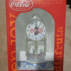Coca Cola Anniversary Clock