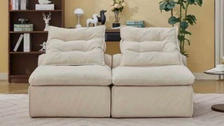 Small sectional sofa couch - like new