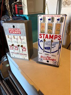 Vintage Stamps Vending Machines $150 Each