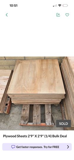 3/8 Plywood