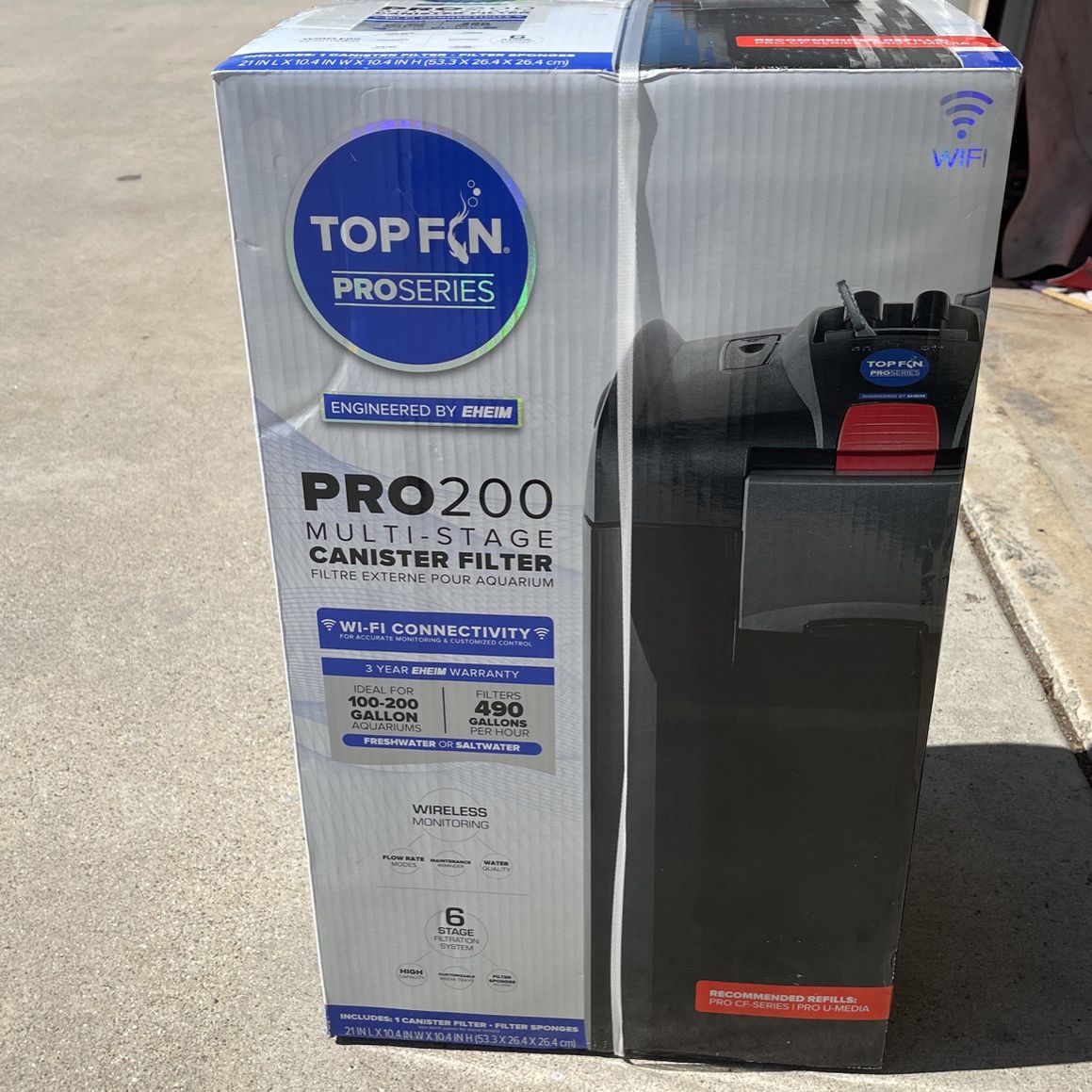 TopFin Pro 200 Canister Filter