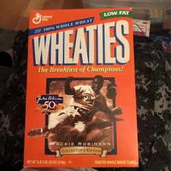 Jackie Robinson Wheaties box $20