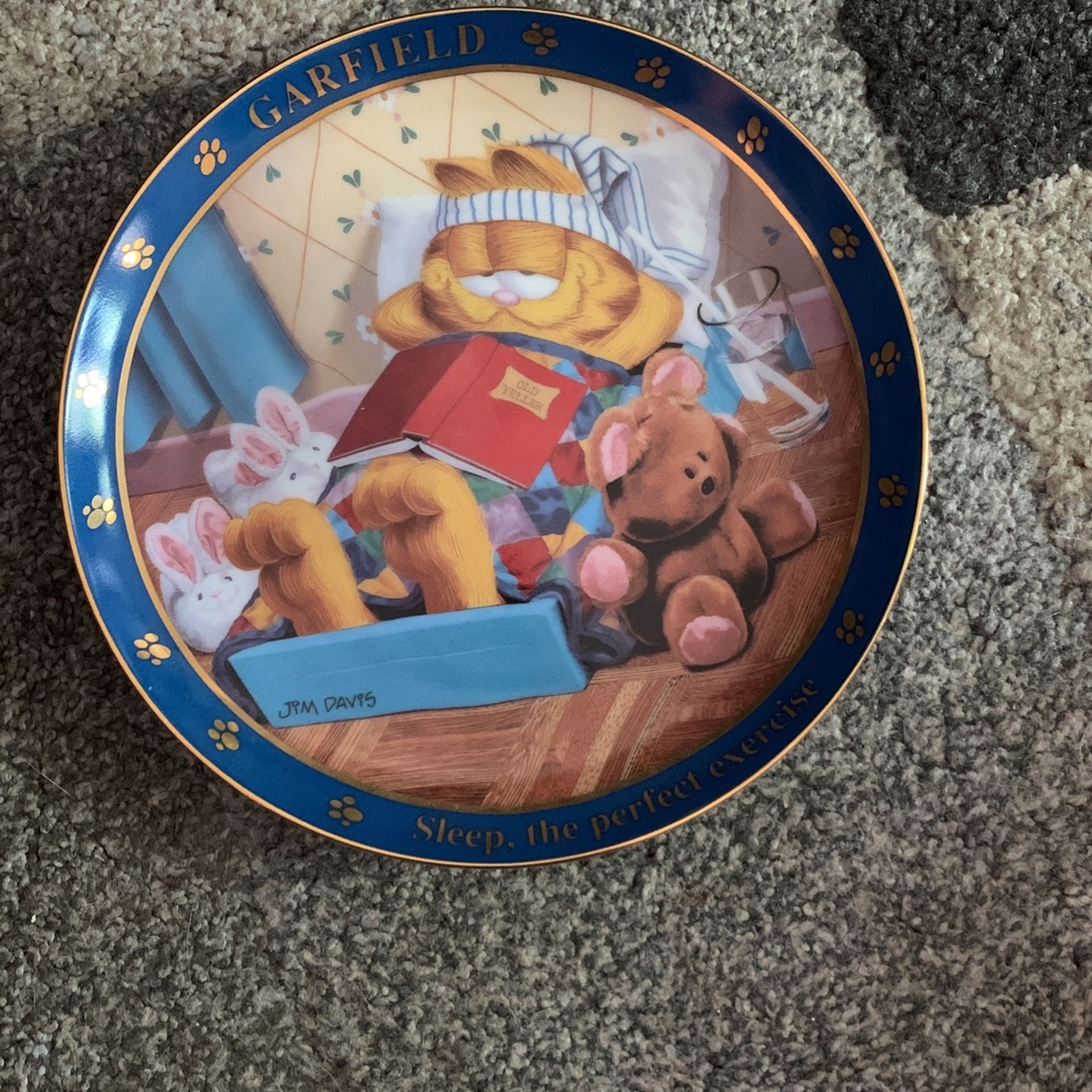 Garfield Collector Plate