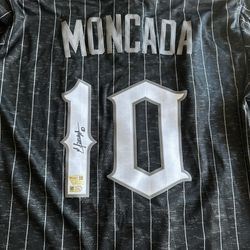 Yoan Moncada Signed Jersey 
