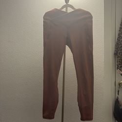 Fabletics dark peach leggings!