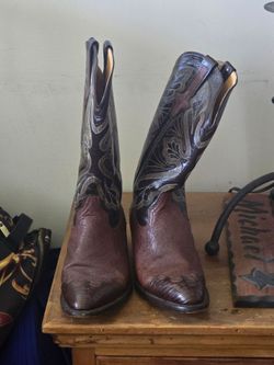 Ferrini italia cowboy boots ( used) sz 9.