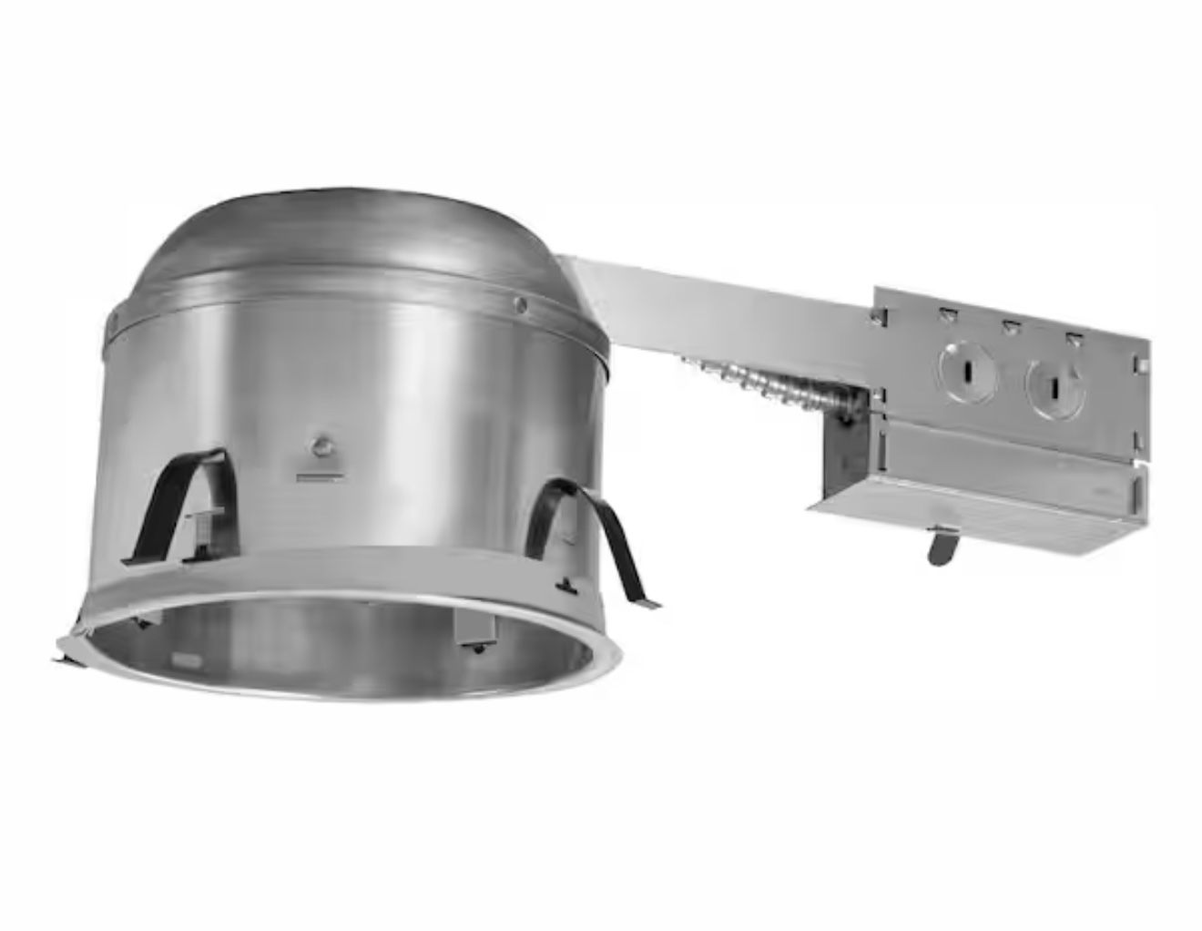 HALO H27 6 in. Aluminum Recessed Lighting Housing for Remodel Shallow Ceiling Insulation Contact Air-Tite (6-Pack)
