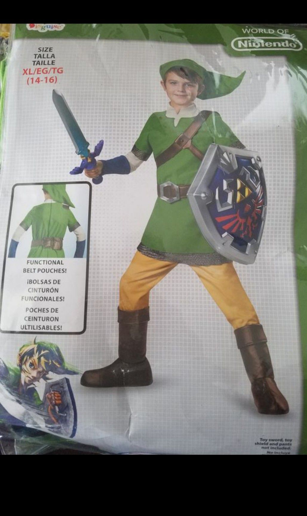 The legend of Zelda costume