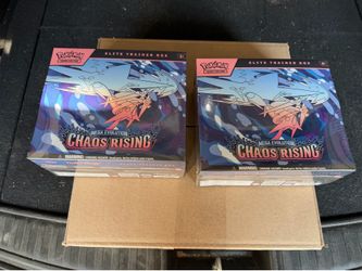 2026 Pokémon Mega Evolution Chaos Rising Elite Trainer Box