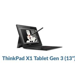 Lenovo X1 Tablet Gen 3 New Open Box