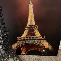 Torre Eifel 🗼wall Picture  Very Big And Torre Paris Decor Black 