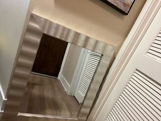 Framed mirror