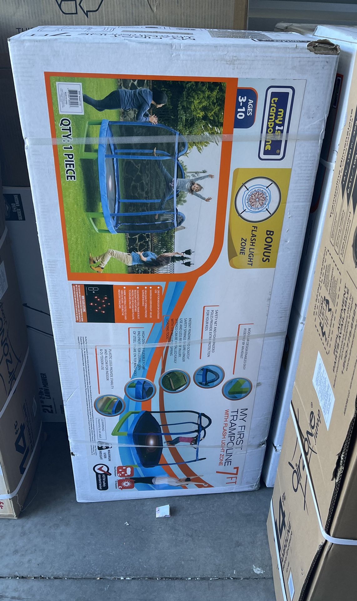 7 Ft Trampoline