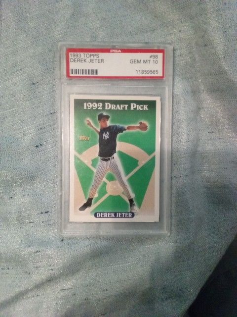 1993 Topps Derek Jeter PSA Gem Mt. 10