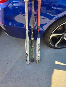 Softball bats broken in and ready to use