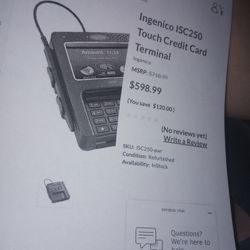 Touch Credit Card Terminal 