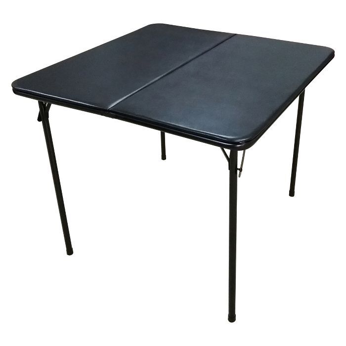 5pc Folding Table Set Black Plastic Dev Group for Sale in Arcadia, CA
