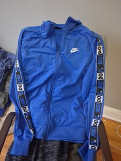 Blue Nike air.  Jacket.. JUST DO IT ..XL NEW