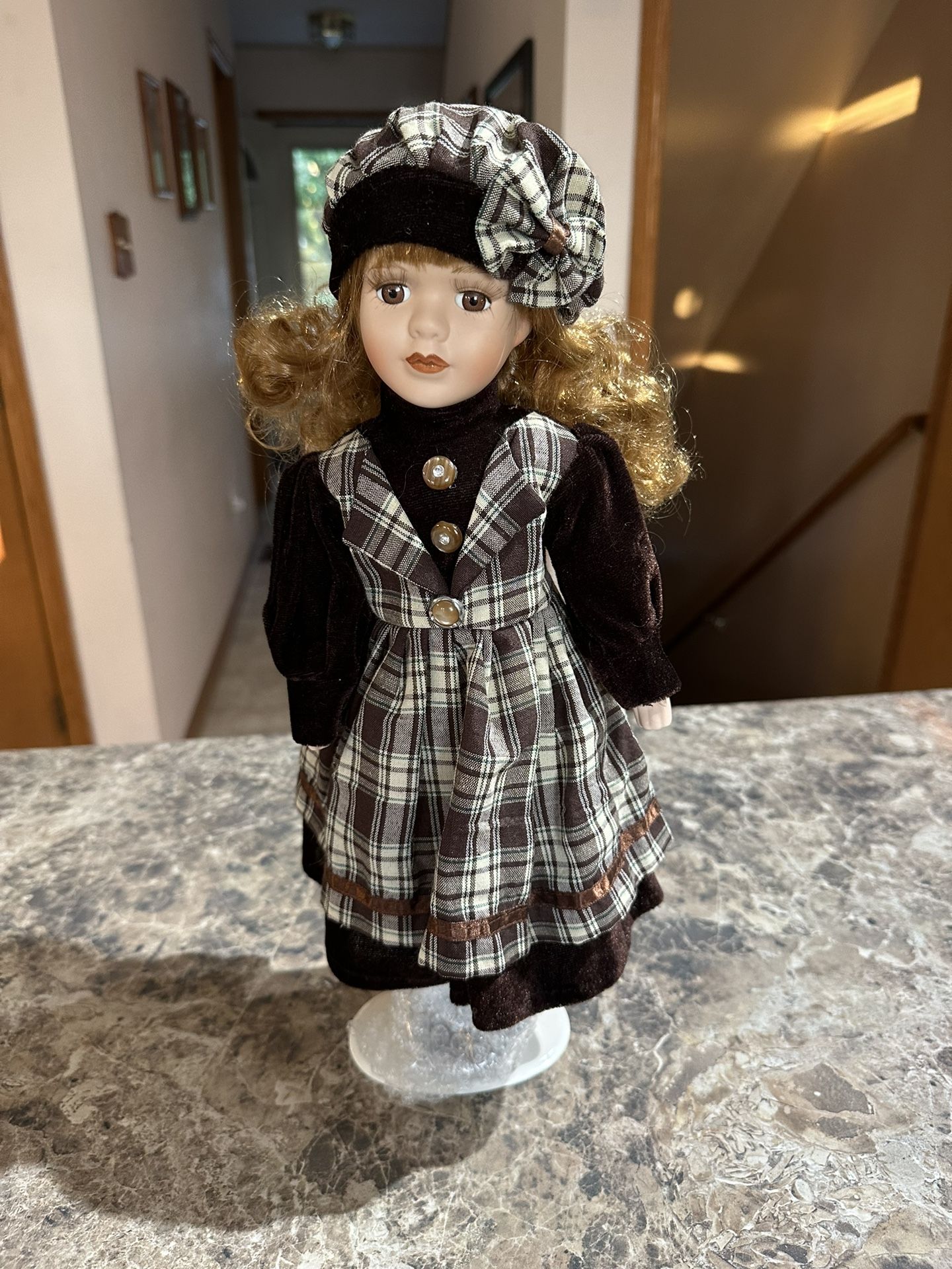 Vintage Porcelain Doll