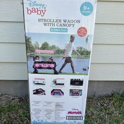 Disney Baby Stroller Wagon With Canopy 