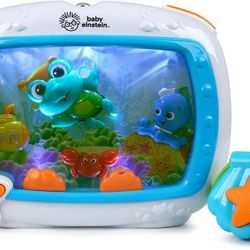 Baby Einstein Sea Dreams Soother Musical Crib Toy and Sound Machine, Newborn and up