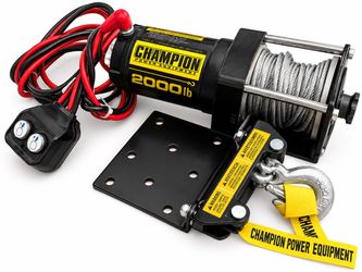 Champion Power Equipment 2000 lb Electric Winch