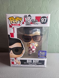 Big boy funko pop from bobs big boy (funko Hollywood exclusive)