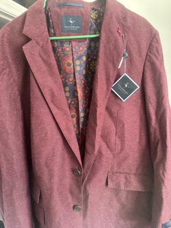 Tailorbyrd maroon jacket