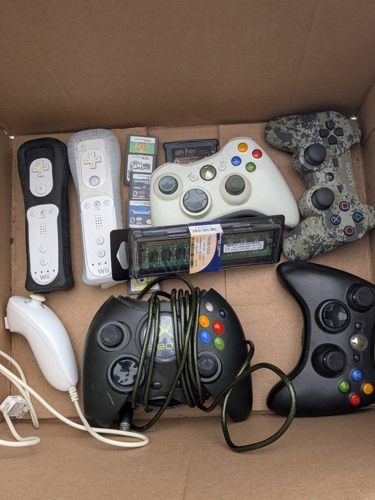 Gaming Controllers And A Few Games