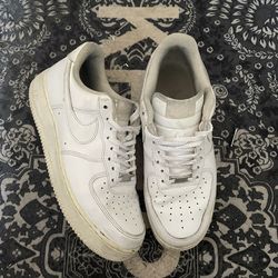 White Air Force 1s