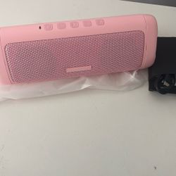 Water Resistant/ Splashproof Bluetooth Speaker With LED Light