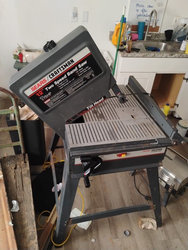 12" Two Speed Band Saw Craftsman