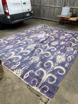 High Quality 12.5’x10’ Area Rug With Anti Skit Mat