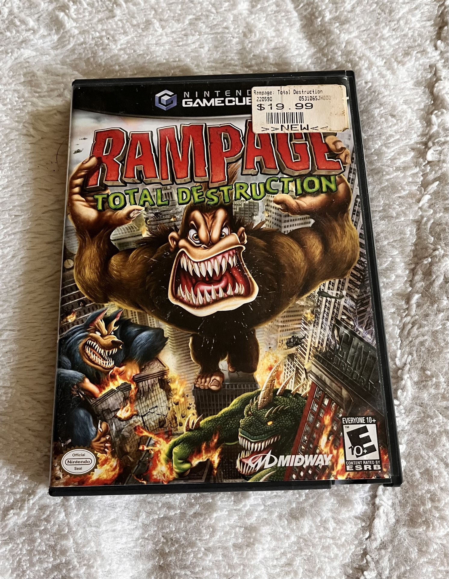 Nintendo Game Cube: Rampage Total Destruction!