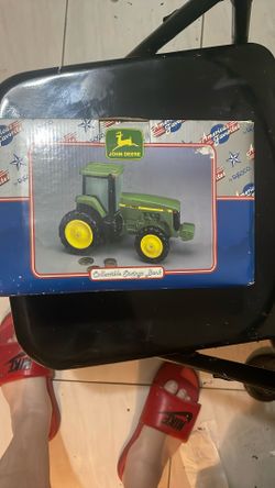 john deere collectible savings bank