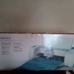 Cricut Explore 3 Custom Vinyl Cutter Craft Smart Cutting Machine Mint Green