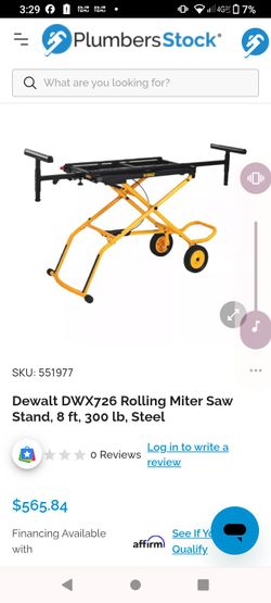 Like New in excellent condition DeWalt collapsible work bench table retail for over $500 selling for $200 or best offer