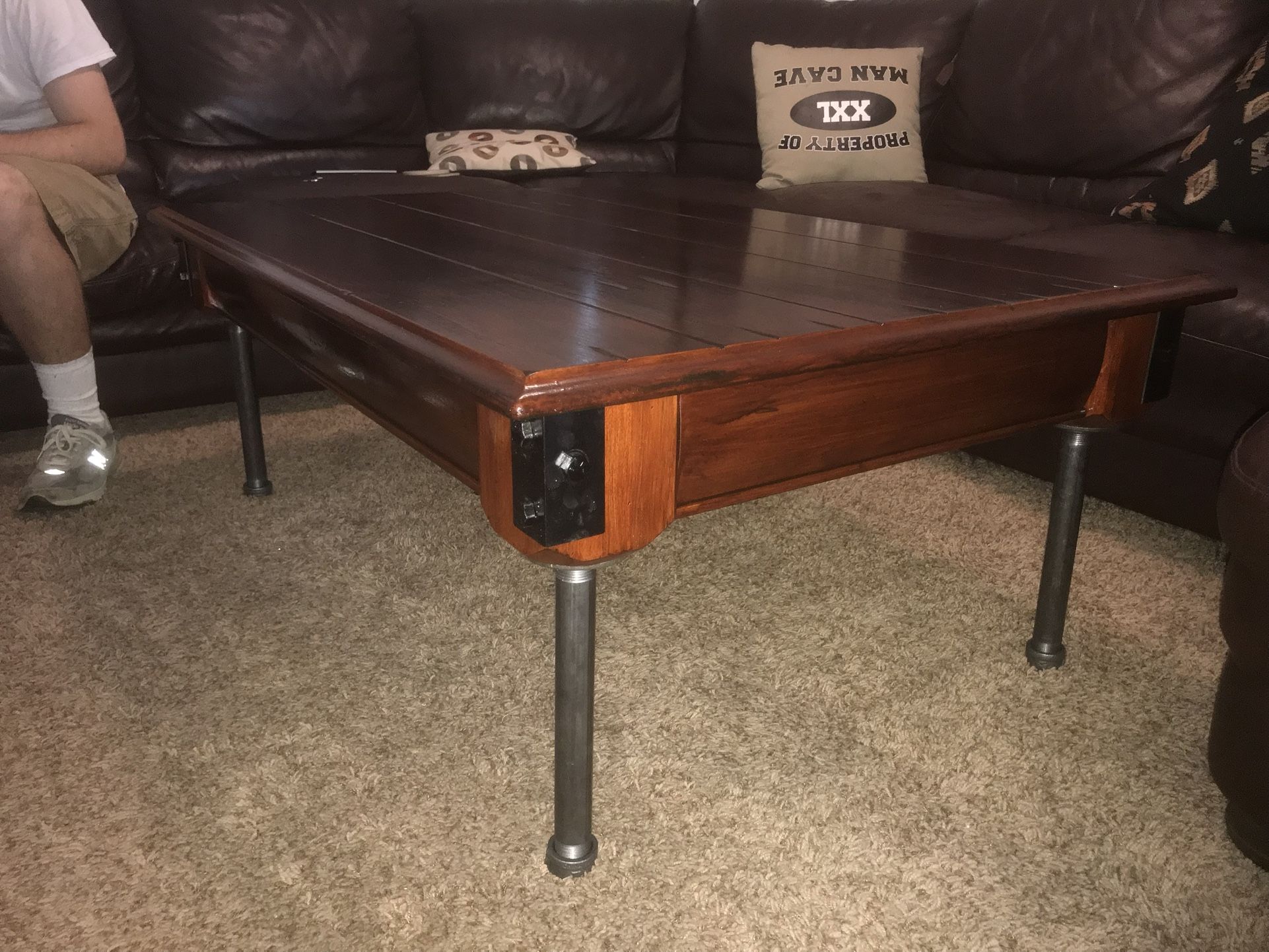 Custom Industrial Coffee Table