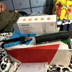 Pro Dog Nail grinder and clipper