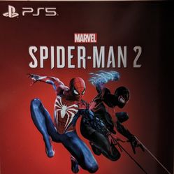 New PS5 Marvel SPIDER-MAN 2