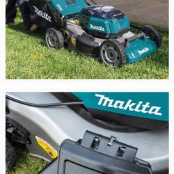 Makita 36v, 21 Inch Lawn Mower. 500.00