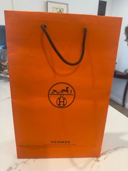 Hermes Authentic Empty shopping bag