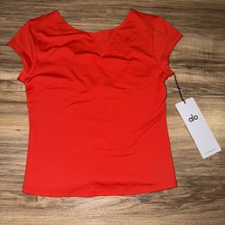 Alo Yoga-Alosoft back for more tee