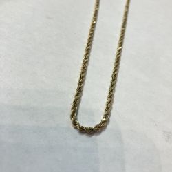 14k Gold Chain #110567-2 MJ