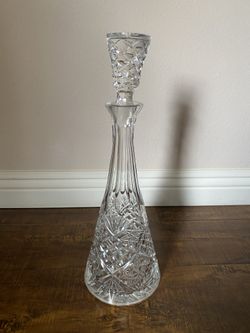 Vintage Glass Decanter