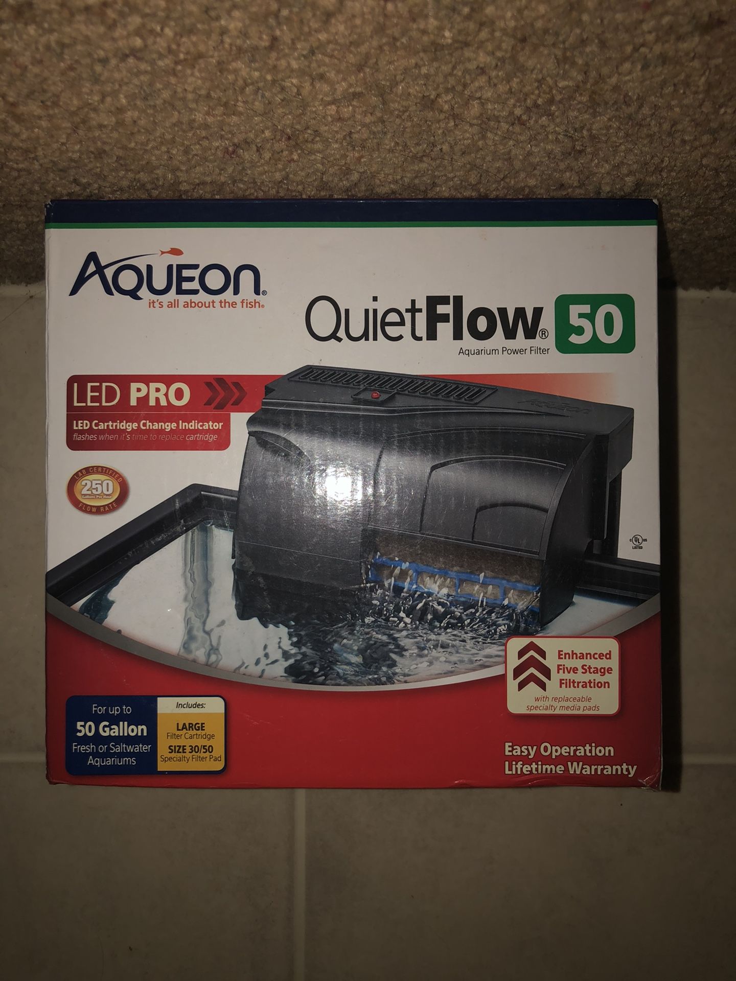 Aqueon Quiet Flow 50