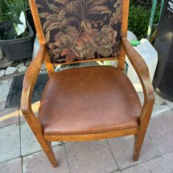 Vintage Upholstered Armchair 