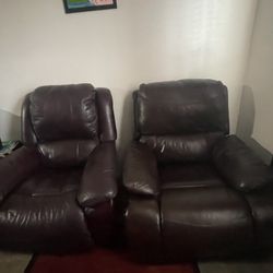 Leather Chairs 