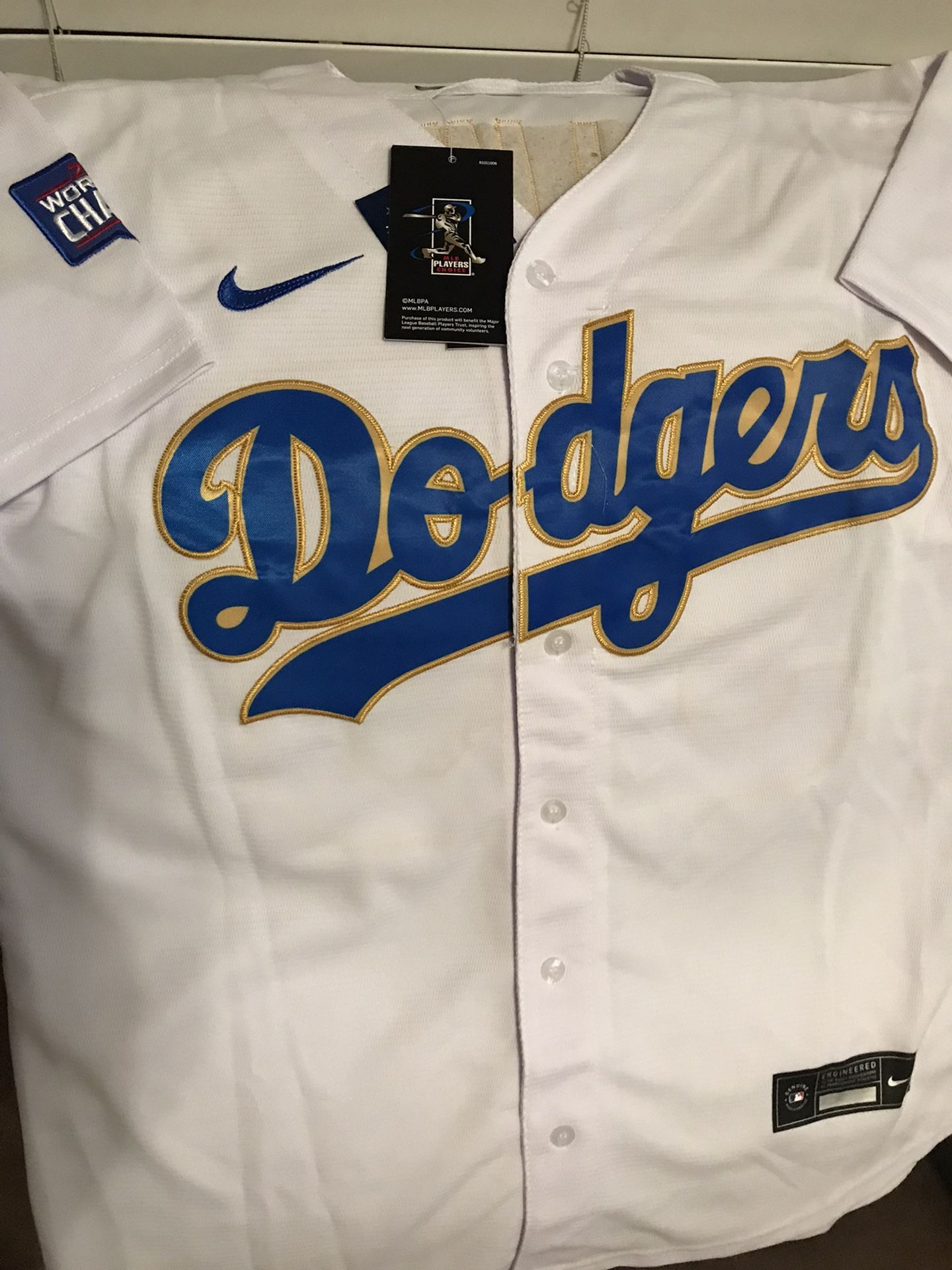 Dodgers Cody Bellinger jersey World Series edition