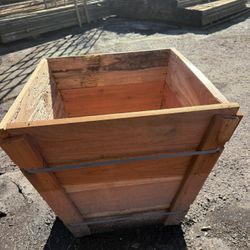 24” X 24” Wooden Planter